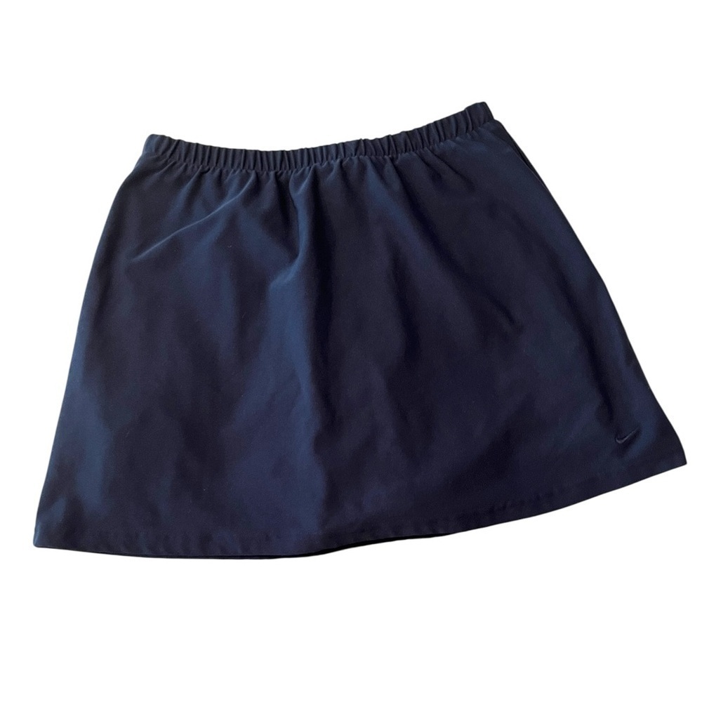 Nike Dri-Fit Tennis Skort in Navy Blue Sz M 8/10 Dark Blue Mini Skirt